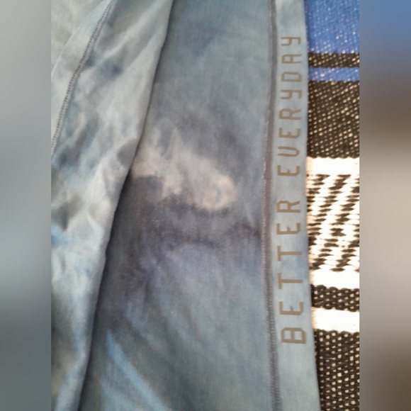 Lululemon Always Agile Short SleeveDiamond Dye True Navy Chambray size M - Picture 11 of 12